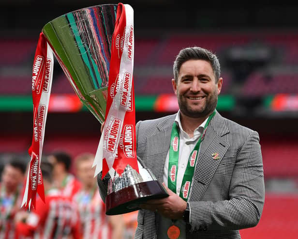 Former Sunderland boss Lee Johnson is expected to make a return to English football. (Getty Images)