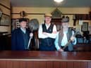  Retired Metro drivers Bob Blackburn, Michael Bushby and Ian Jefferson pictured at Beamish Museum. Picture c/o Nexus. 