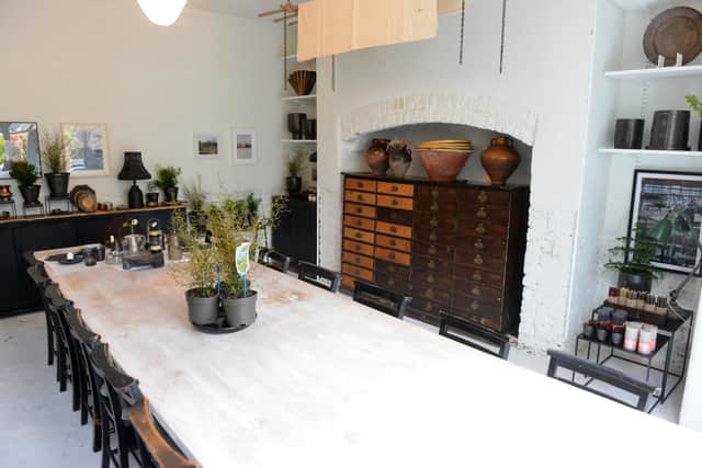 The basement also houses a space for workshops and supper clubs 