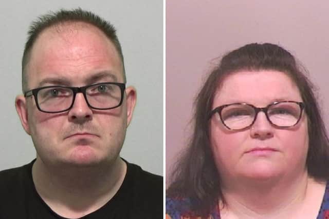Robert and Tracy Ashbridge. Pictures c/o Northumbria Police.