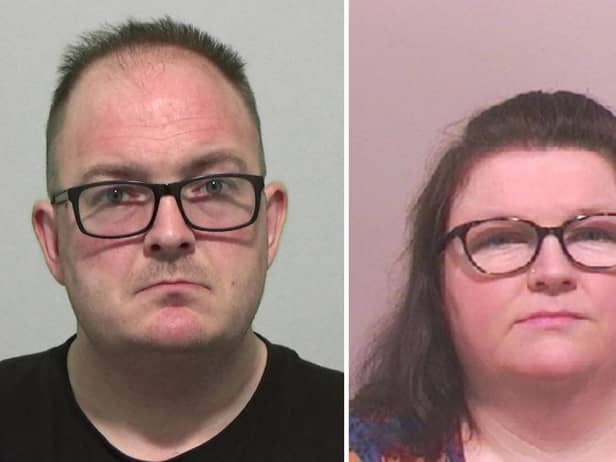 Robert and Tracy Ashbridge. Pictures c/o Northumbria Police.
