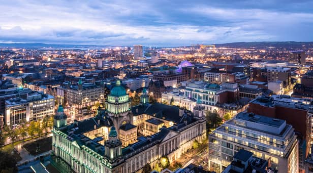 A view of Belfast city centre (Grifco)