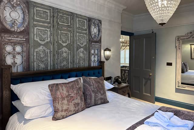 The third double bedroom in the Celebration Suite 