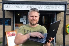 Building Blocks Day Centre founder, Lee Nicholson, hopes the initiative can help to bridge the digital divide.