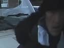 An image of the man the police would like to trace in connection with an alleged attempted burglary.