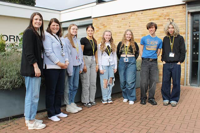 Staff and students donned their denim for Jeans for Genes. 