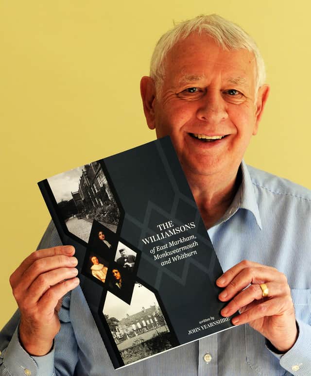 John Yearnshire and his latest book.