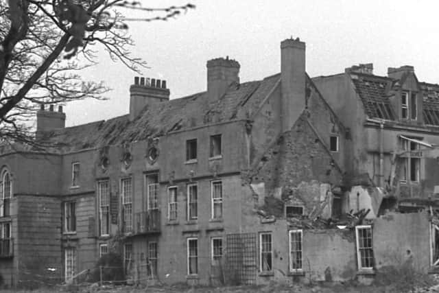Whitburn Hall facing demolition in 1980.