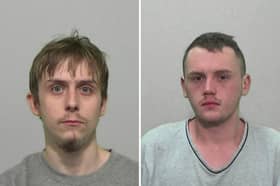 Kieran Wynne and Michael Carney. Picture c/o Northumbria Police.