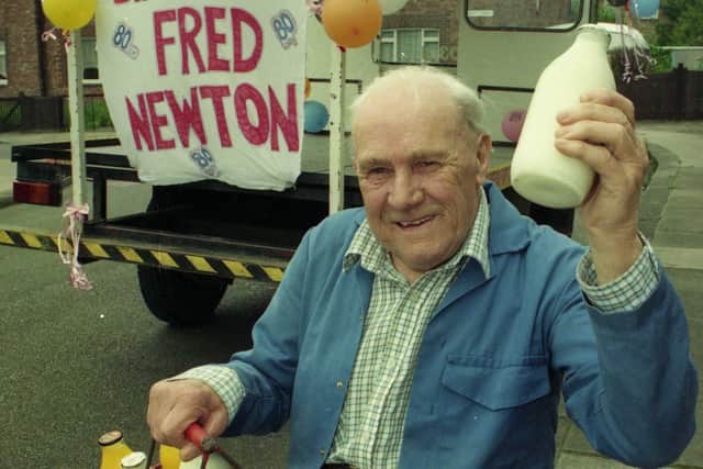 Fred Newton - a Sunderland milkman extraordinaire.