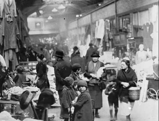 The East End market in 1930.