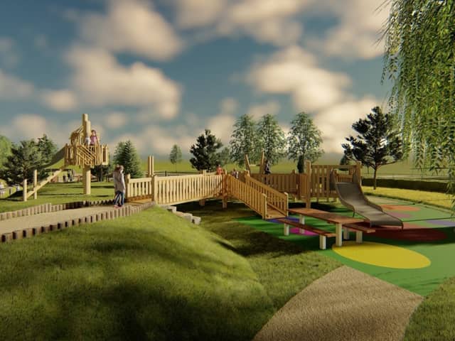How the new play area will look