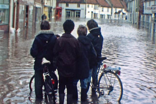 Floods in 1982. A still from the new film.