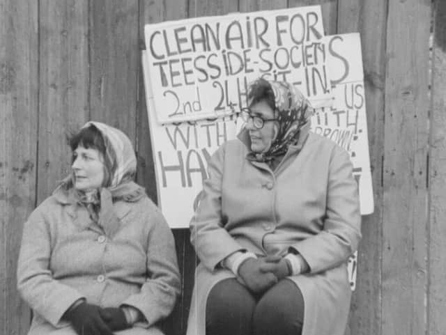 Clean air campaigners in 1968.