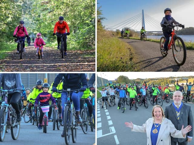 The Active Sunderland BIG Bike Ride 2023. Pictures c/o North News.