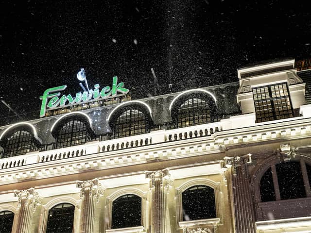 Fenwick Christmas window reveal news 