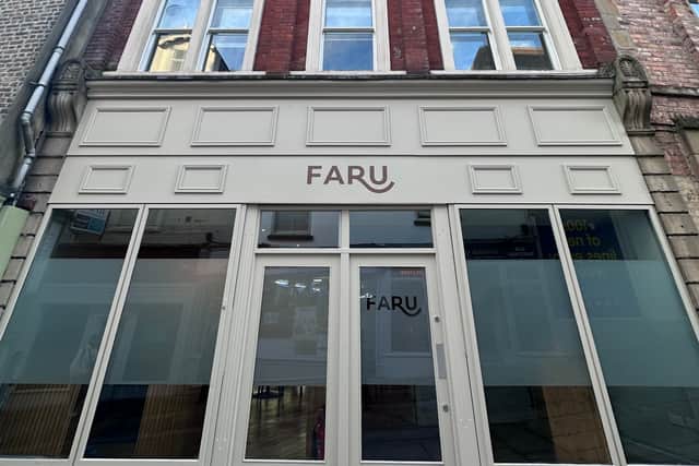 Faru in Silver Street, Durham City 