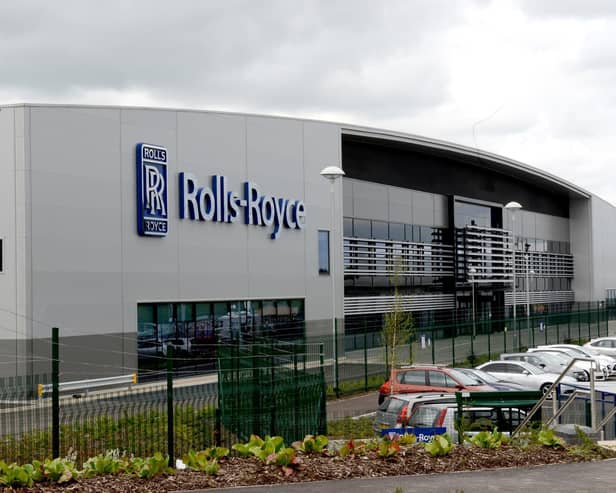 Rolls-Royce's Washington plant. 