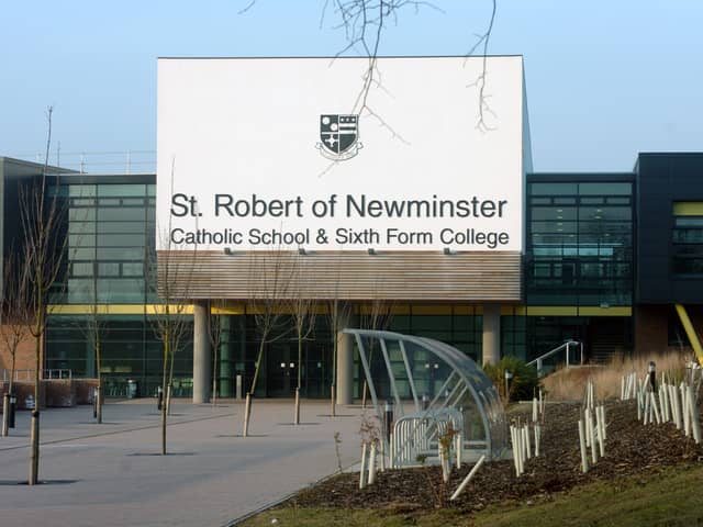 St Robert of Newminster Catholic School and Sixth Form College.