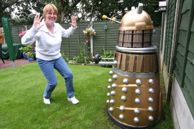 Sandra Whitmore had a compost bin in the shape of a Dalek in 2005. 