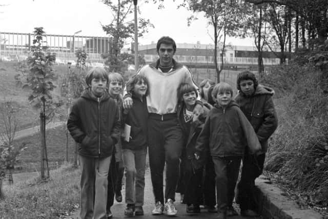 The children of Peterlee got to meet the Sporting Lisbon stars in 1973.