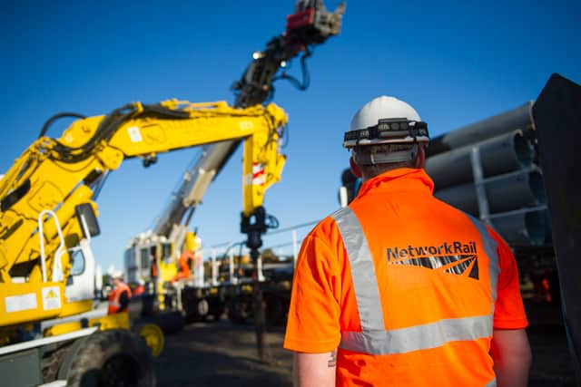Network Rail is working to repair the damage