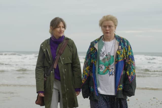 Kelly Macdonald (left) as Sandra and Manica Dolan as Audrey
