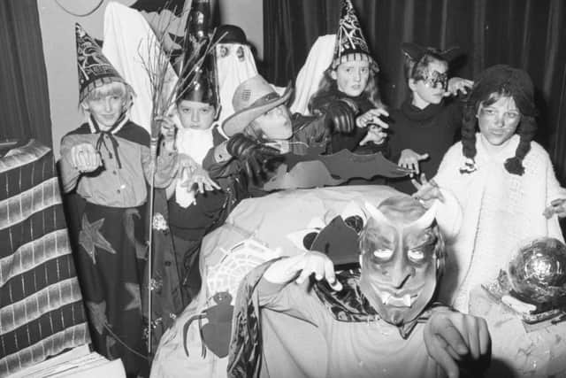 The Castle View Halloween disco in 1979.
