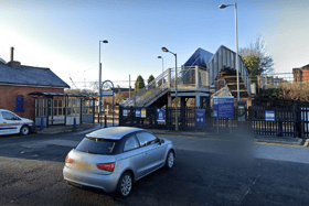 Chester-le-Street train station.