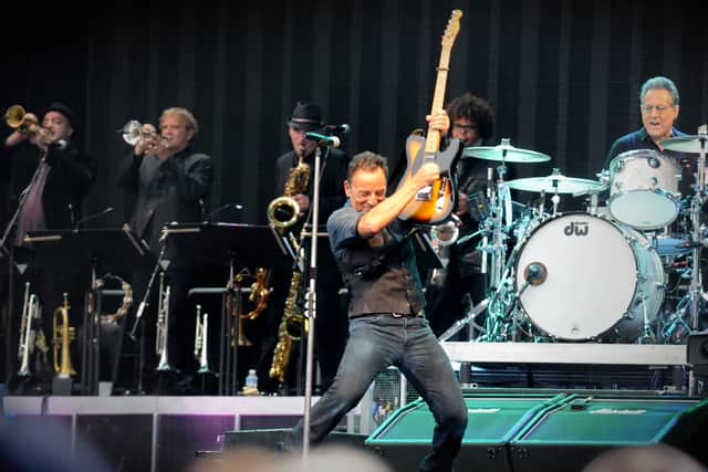 Bruce Springsteen concert at the Stadium of Light in 2012