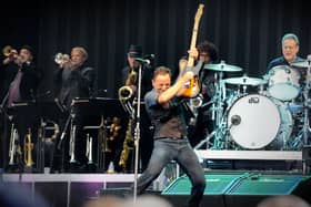Bruce Springsteen in Sunderland in 2012