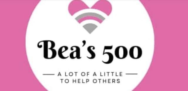 Bea's 500 Crew is doing incredible work.
