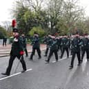 The Rifles exercise their Freedom of the City