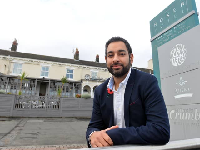 New owner of the Roker Hotel: Raman Sanghera of Seaton Hospitality