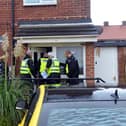Officers raid an address in Sunderland as part of Operation Impact.