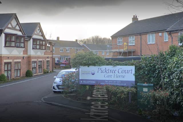Picktree Court Care Home
Photograph: Google