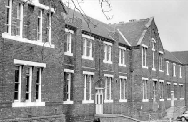 The building that housed the workhouse school.
