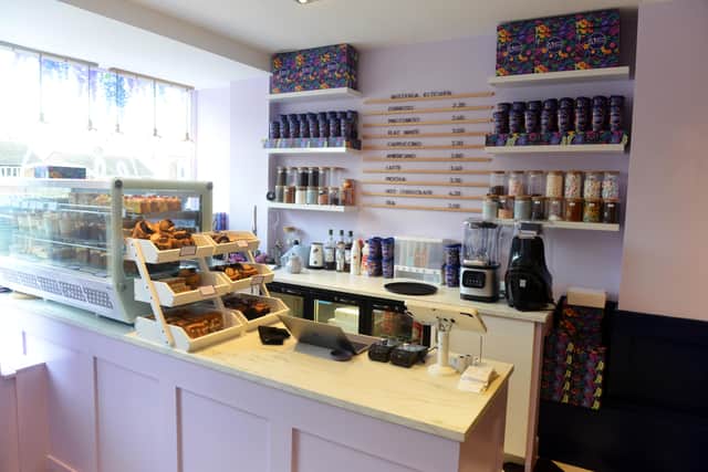 Wisteria Kitchen is also available for takeout coffees and cakes