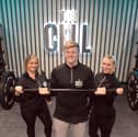 The Cell co-owners Holly McBride Donaldson, Brent Gilpin and Jennie Moyse. 
