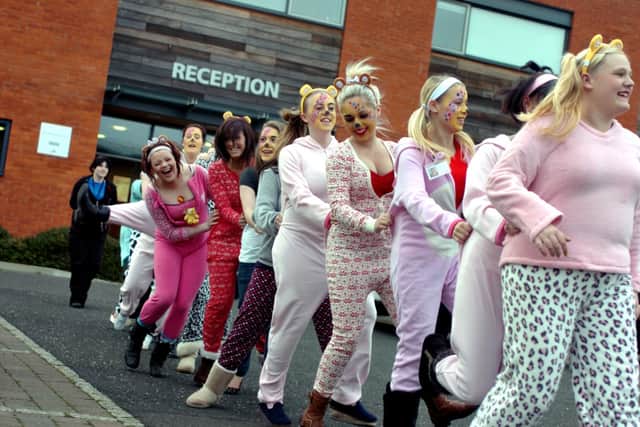 Conga, Pudsey and fundraising. A perfect combination in 2011.