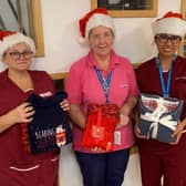 Andrea Lawson, Moira Kennedy and Laarni Antonio from the Delirium and Dementia Outreach Team at Sunderland Royal Hospital.