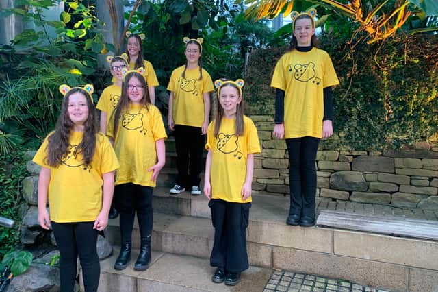 Sunderland Youth Choir being filmed at Sunderland Museum and Winter Gardens. Picture c/o Sunderland City Council.
