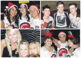 Christmas memories from a Sunderland night out 12 years ago.