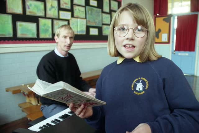 Nine-year-old Stephanie Smith, from Seaburn, was chosen to perform at Westminster Abbey.