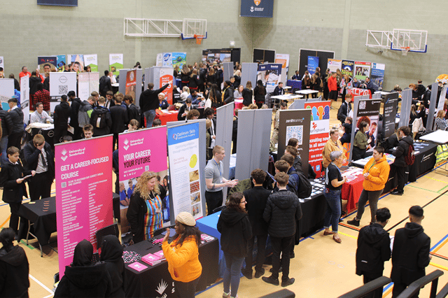 Over 70 organisations were at the event.