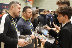 Over 1,000 youngsters took part in the careers fair.