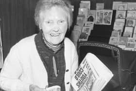 Lizzy Hall - one of Sunderland's finest and she made the Echo headlines for herself in 1988.