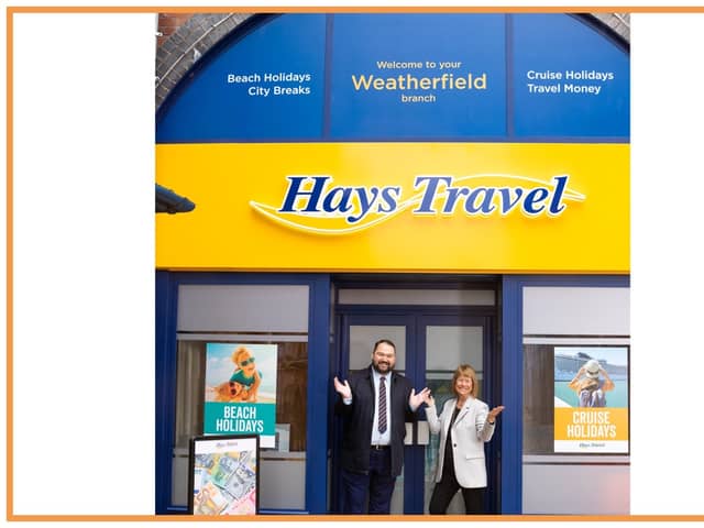 A Hays Travel branch is heading to the cobbles