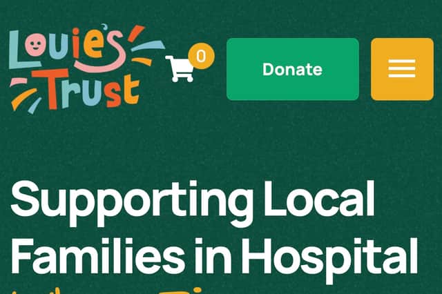 Louie's Trust aims to support local families in hospital