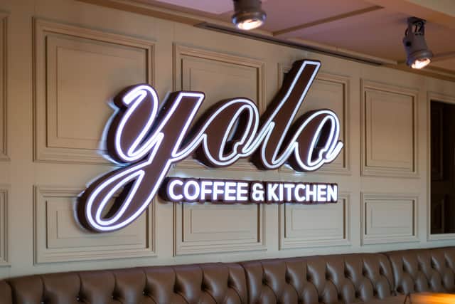 The new look Yolo Coffee and Kitchen.